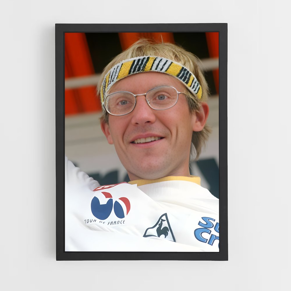 Poster Le Cycliste Visionnaire – affiche Cyclisme (vue 2)